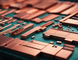 Различные детали из меди