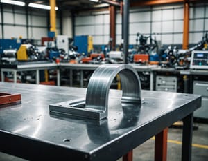 Гнутая деталь из алюминиевого сплава