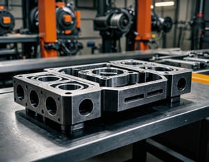 Пример детали, изготовленной при помощи 3Д печати из металла