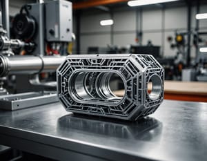 Пример детали, изготовленной при помощи 3Д печати из металла