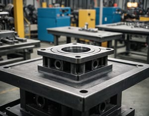 Деталь после термообработки на этапе контроля качества