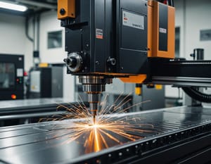 Резка металла на лазерном станке с ЧПУ в импульсном режиме