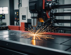 Лазерная резка толстого листа нержавеющей стали